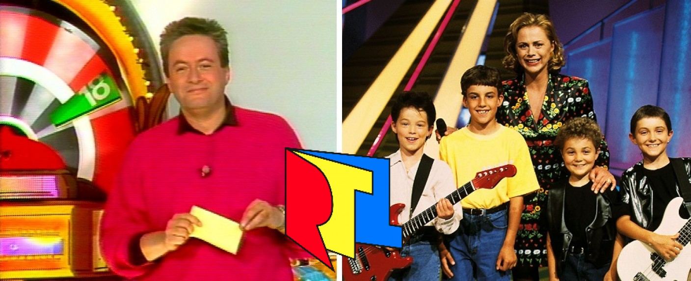 40 Jahre RTL: Anfangs „erschreckend anderes“ Fernsehen mit wenig Budget, aber Innovationsfreude – Von Ansagern und großer Show-Unterhaltung zur Eintönigkeit – Bild: RTL/​Collage by TV Wunschliste