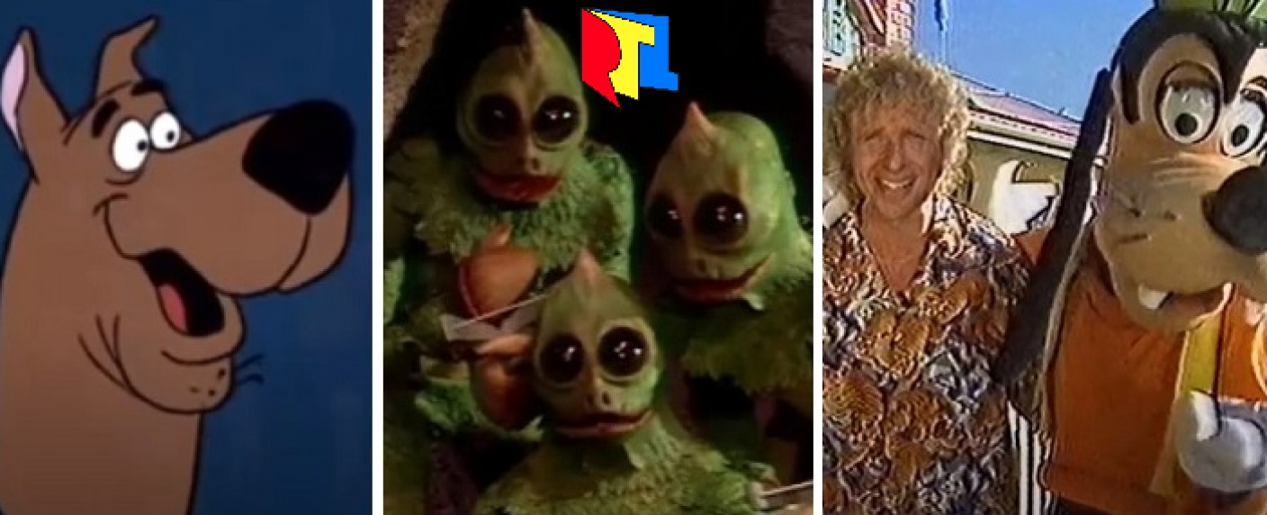 40 Jahre RTL: Aufgewachsen „Im Land der Saurier“, mit der „Disney Filmparade“ und „Scooby Doo“ – Erinnerungen an eine TV-Kindheit mit RTL – Bild: Hanna-Barbera/​Sid & Marty Krofft Television Productions/​RTL/​Screenshot/​Collage by TV Wunschliste