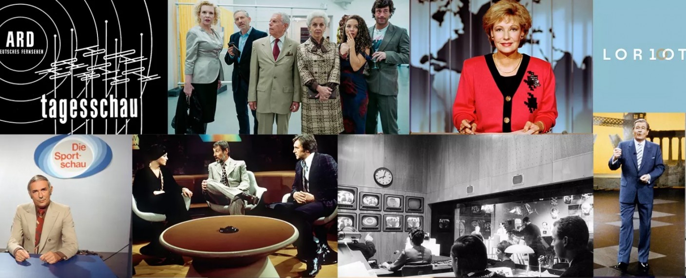 75 Jahre ARD: Jubiläumsshow, Doku, Nostalgie-Gameshow und Retro-Serien – Top 75-Radiochartshow der Pop-Wellen – Bild: WDR/​Collage