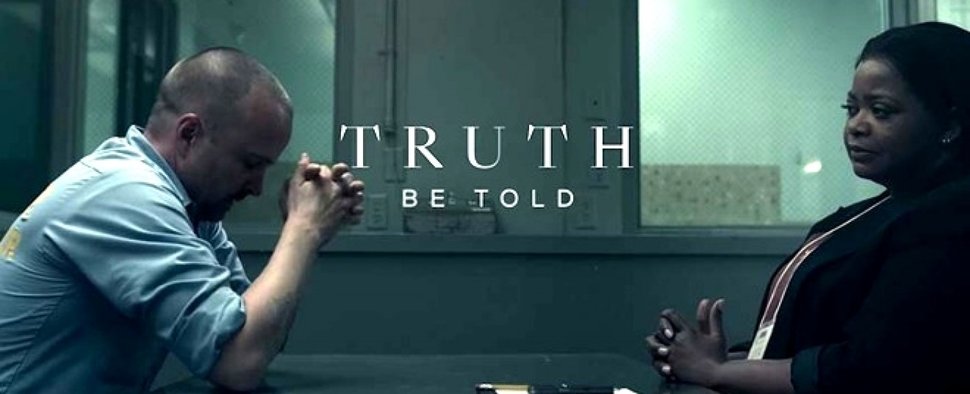 Aaron Paul (l.) und Octavia Spencer in „Truth Be Told“ – Bild: Apple TV+