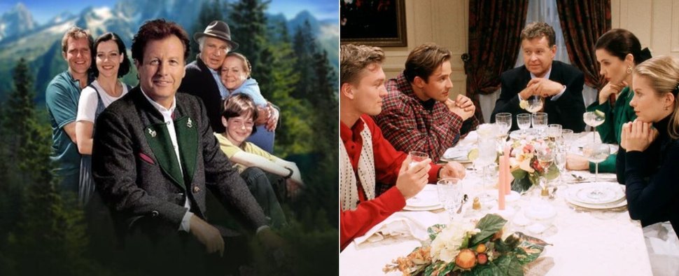 Ab Oktober bei DMF zu Hause: „Der Bergdoktor“ (l.) und „Verbotene Liebe“ (r.) – Bild: ORF/Beta Film/ARD/Frank Dicks