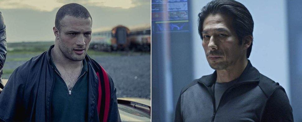 Cosmo Jarvis (l.) und Hiroyuki Sanada (r.) sind die neuen Gesichter von „Shōgun“ – Bild: Altitude Film/Syfy