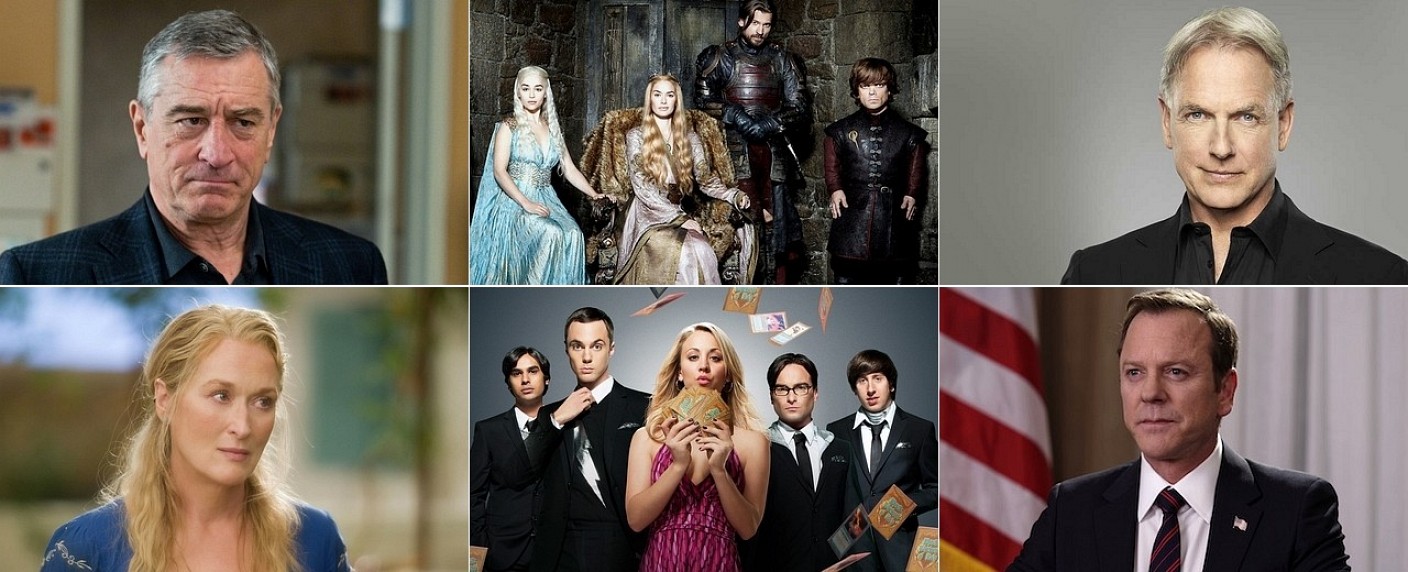 Topverdiener: Robert de Niro knackt „The Walking Dead“ aber nicht „Game of Thrones“ – VoD zahlt Kinostars gewaltige Seriengagen – Bild: Universal Film, HBO, CBS, Universal Pictures, CBS, ABC