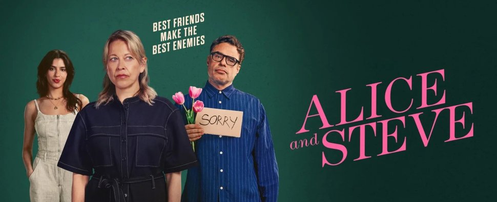 „Alica and Steve“: (v.l.) Yali Topol Margalith, Nicola Walker und Jemaine Clement – Bild: Disney+
