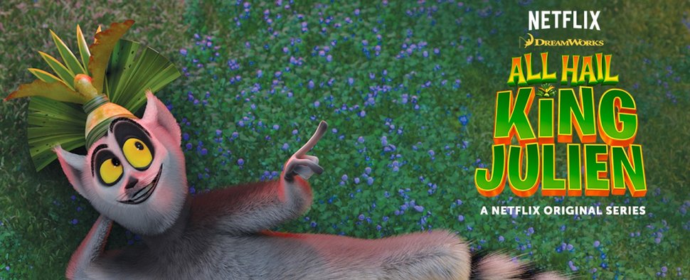 Die Tielfigur in der Animationsserie „All Hail King Julien“ – Bild: Netflix
