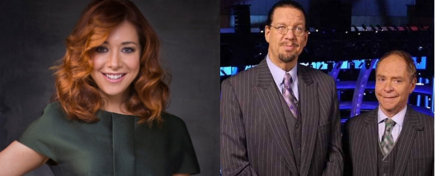 The CW mit Starttermin für Alyson Hannigans „Penn & Teller: Fool Us“ – Dritte Staffel der Magier-Show startet in den USA im Juli – Bild: CBS/​The CW