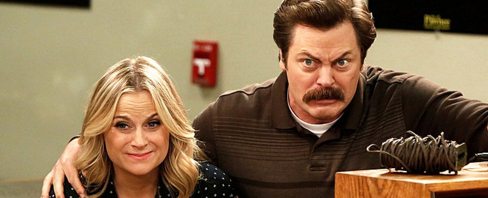 Amy Poehler und Nick Offerman in „Parks and Recreation“ – Bild: NBC