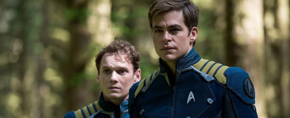 An Christi Himmelfahrt bei Kabel Eins: „Star Trek Beyond“ mit Chris Pine (r.) und Anton Yelchin (l.) – Bild: Paramount Pictures