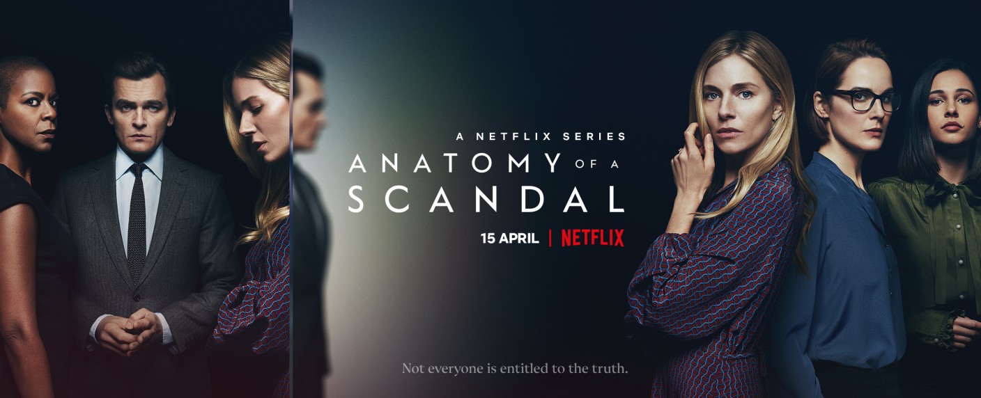 „Anatomie eines Skandals“: Soziopolitisches Meisterwerk mit Rupert Friend und Sienna Miller vor dem Gesetz – Review – Neue Netflix-Serie ist aktuell, frisch und mutig – Bild: Netflix