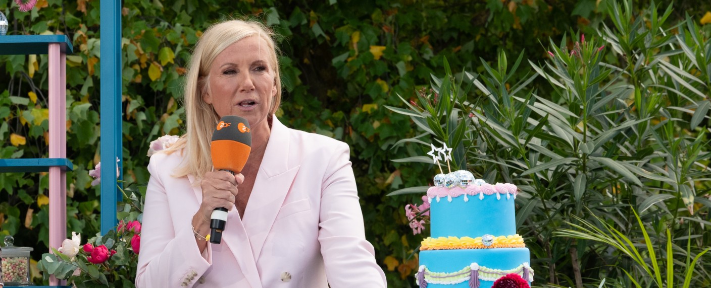 Kein „ZDF-Fernsehgarten“ am 14. September 2025: Deshalb entfällt die Sendung – Sendepause für Andrea Kiewel am kommenden Sonntag – Bild: ZDF/​Ralph Orlowski