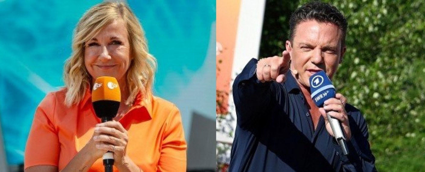 „ZDF-Fernsehgarten“ und „Immer wieder sonntags“: Diese Gäste sind am 13. August 2023 dabei – Schlager-Doppelpack am Sonntag – Bild: ZDF/​Ralph Orlowski/​SWR/​Andreas Braun/​mediensegel.de