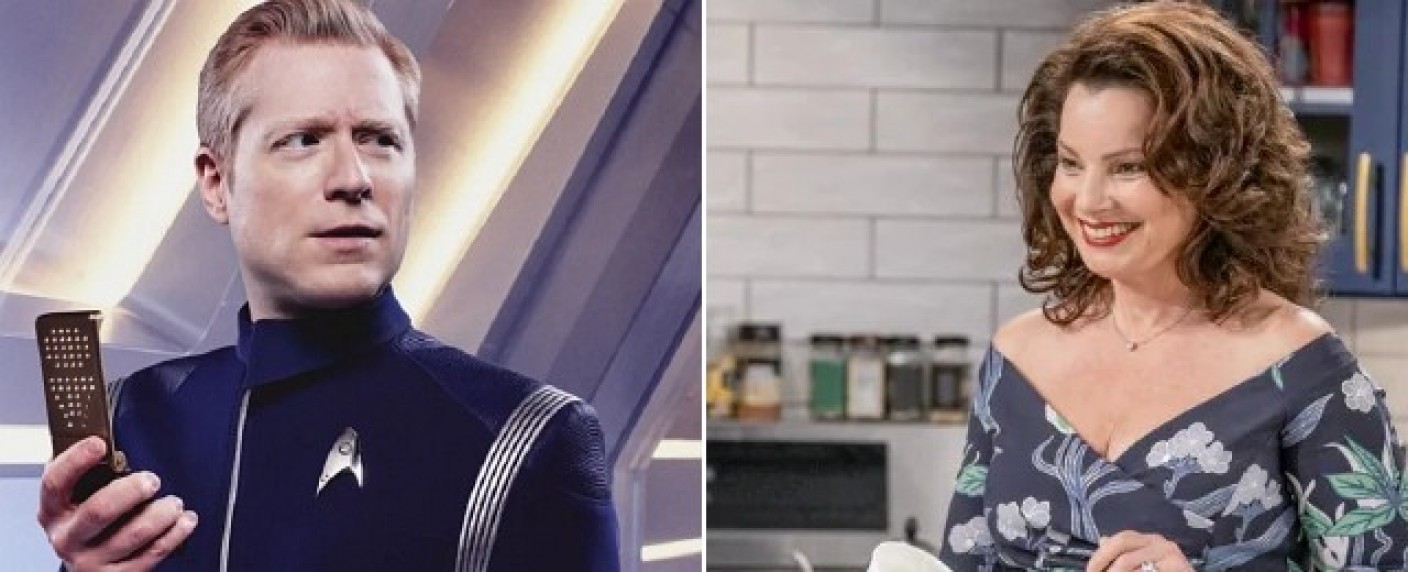 Fran Drescher („Die Nanny“) und Anthony Rapp („Star Trek: Discovery“) wollen Gewerkschaftsführer werden – SAG-AFTRA-Präsidentin Gabrielle Carteris („Beverly Hills, 90210“) tritt ab – Bild: Paramount+/​NBC