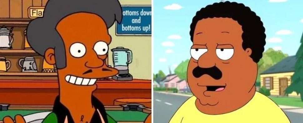 Apu Nahasapeemapetilon (l.) und Cleveland Brown (r.) – Bild: FOX