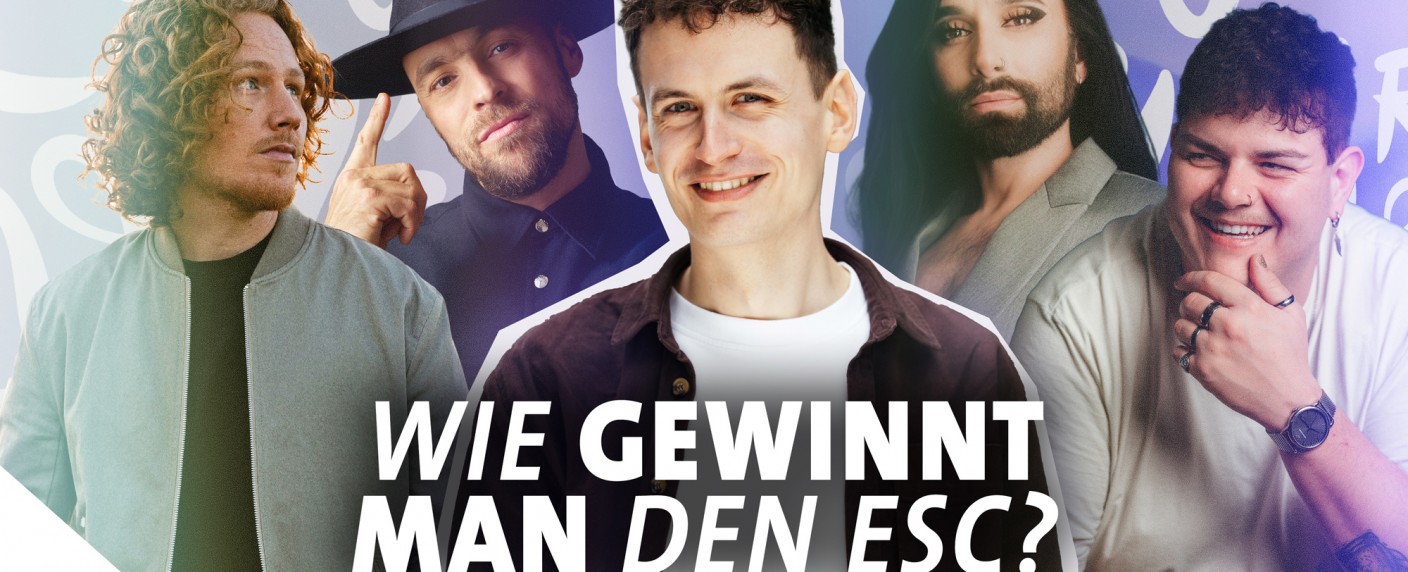 ARD-Podcast zum Eurovision Song Contest am Start – Daniel Kähler diskutiert mit Conchita Wurst, Max Mutzke und Michael Schulte – Bild: Radio Bremen