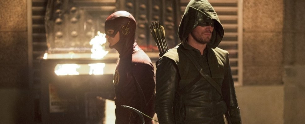 Die aktuellen Aushängeschilder bei The CW „The Flash“ und „Arrow“ – Bild: The CW