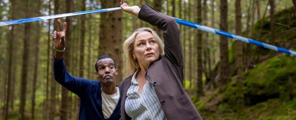 „Detective No. 24“: Ibraahin (Nasir Farah Dhagole) und Tilda (Malin Levanon) – Bild: ZDF/Niklas Maupoix