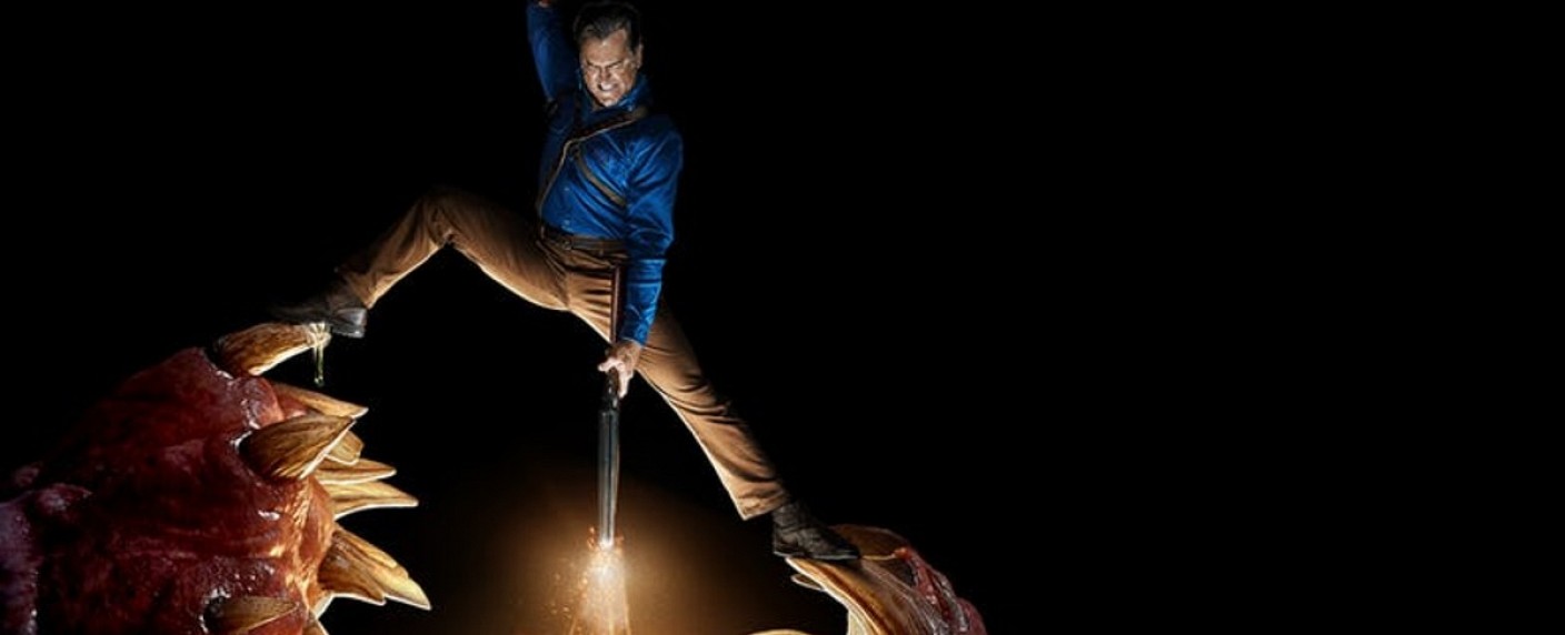„Ash vs. Evil Dead“: Poster und Trailer zur dritten Staffel – Ash trifft auf seine Tochter – Bild: Starz