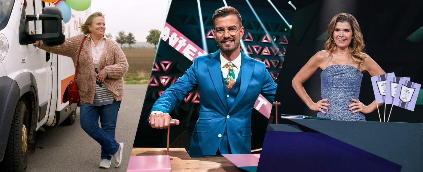 Grimme-Preis 2022 für „Tina mobil“, „Wer stiehlt mir die Show?“ und „Charité intensiv“ – Gleich zwei Auszeichnungen für Bjarne Mädel – Bild: rbb/​Stefan Erhard, ProSieben /​ Claudius Pflug, ProSieben/​Florida TV /​ Anna Thut