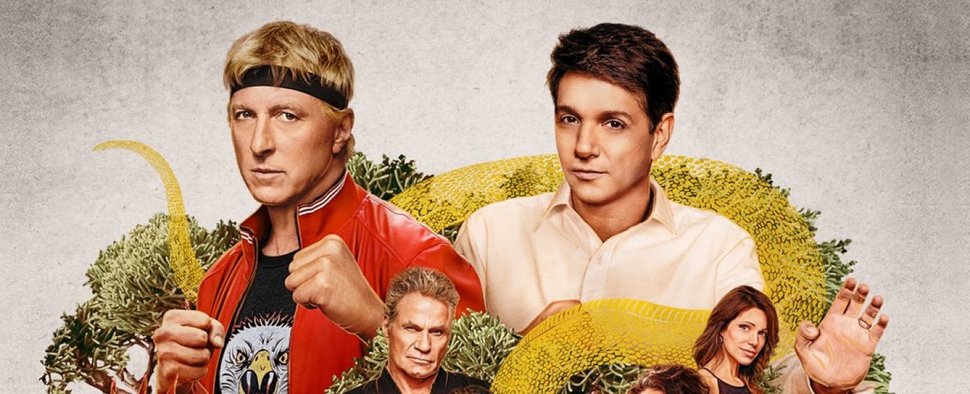 Ausschnitt aus dem Poster zur dritten Staffel von „Cobra Kai“ – Bild: Netflix