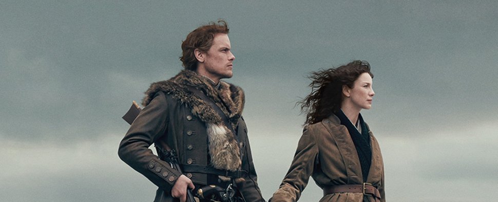 Ausschnitt aus dem Poster zur vierten Staffel von „Outlander“ – Bild: Starz