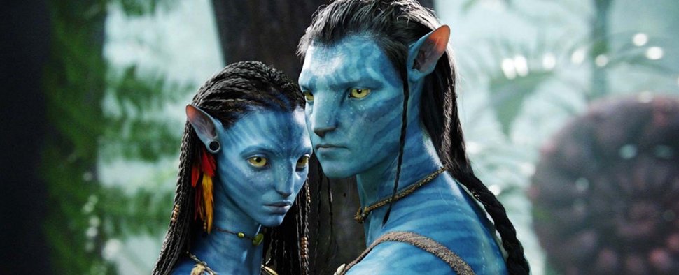„Avatar“ mit Neytiri (Zoe Saldana) und Jake Sully (Sam Worthington) – Bild: 20th Century