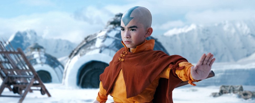 „Avatar: The Last Airbender“ mit Gordon Cormier als Aang – Bild: Nickelodeon/Netflix