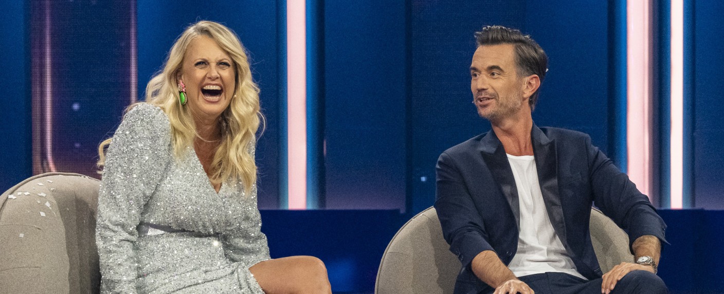 Schlager-Überraschungsshow für Florian Silbereisen mit Barbara Schöneberger, Joko Winterscheidt und Co. – Nichtsahnender Showmaster wird zum 20-jährigen Moderationsjubiläum überrascht – Bild: SWR/​Patricia Neligan