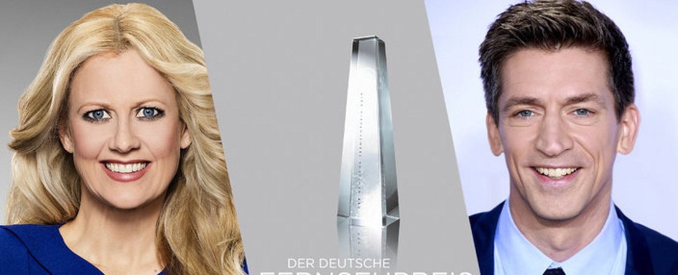 Barbara Schöneberger und Steffen Hallaschka führen durch den „Deutschen Fernsehpreis 2019“ – Bild: WDR/NDR/Morris Mac Matzen/ Deutscher Fernsehpreis/ imago/Future Image