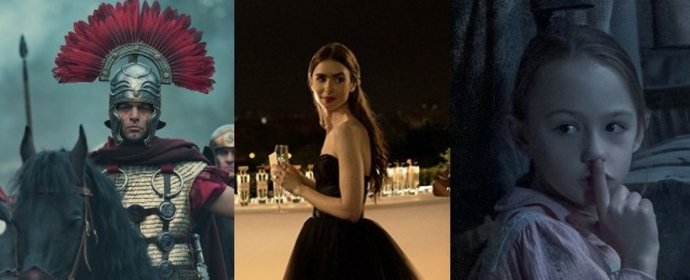 „Barbaren“, „Emily in Paris“ und „Spuk in Bly Manor“ – Bild: Netflix