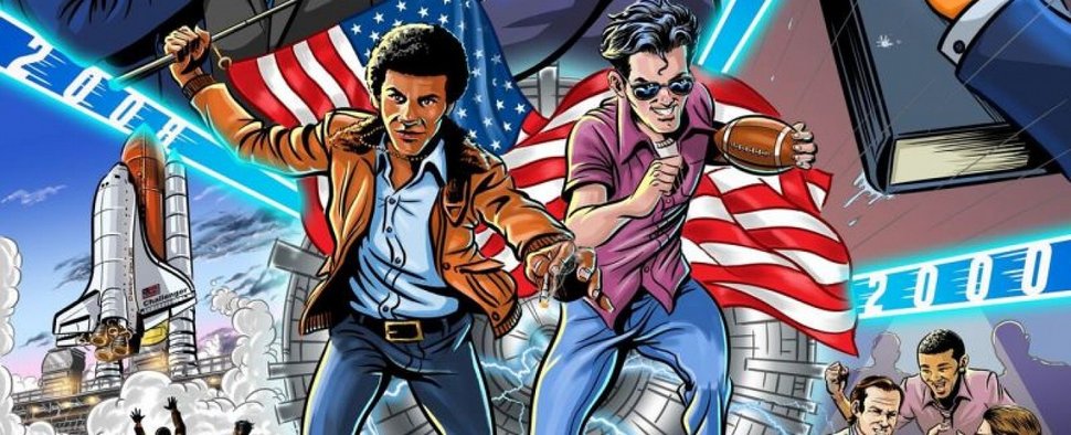 „Barry & Joe: The Animated Series“ macht die beiden Polit-Kumpel Barack Obama und Joe Biden zu Zeitreisenden – Bild: Titmouse Inc.