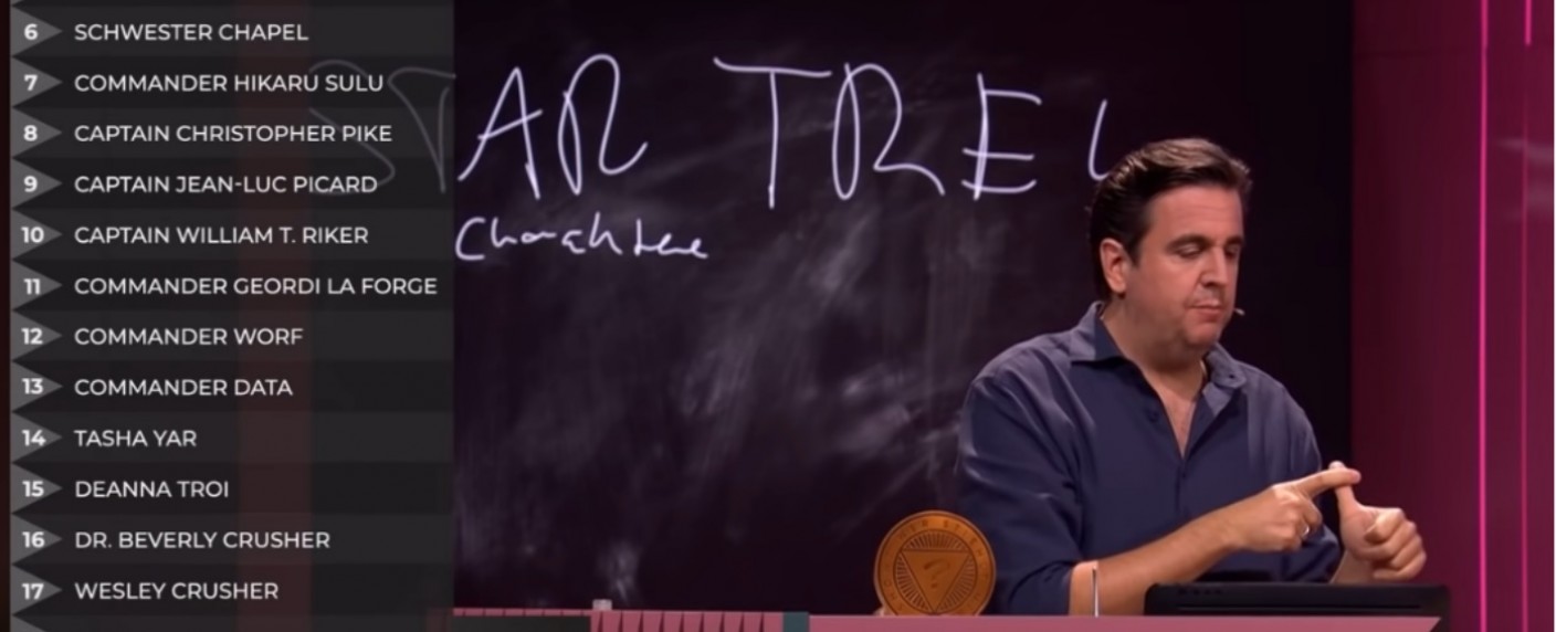 „Inside Star Trek“ mit Bastian Pastewka: Dokureihe als Deutschlandpremiere – ProSieben Maxx präsentiert Streifzug durch 55 Jahre „Raumschiff Enterprise“ – Bild: ProSieben/​Screenshot