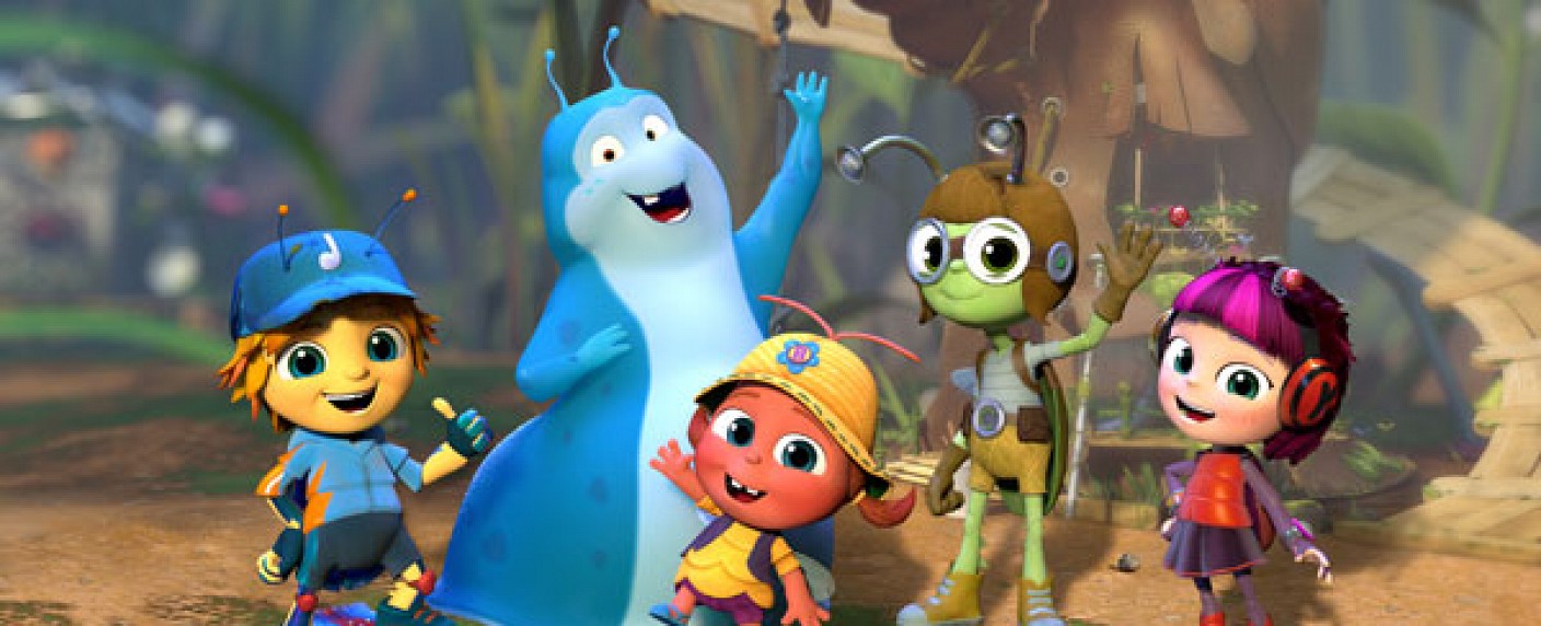„Beat Bugs“: Netflix bestellt animierte Kindersendung mit Beatles-Musik – John, Paul, George & Ringo als krabbelnde Insekten – Bild: Netflix