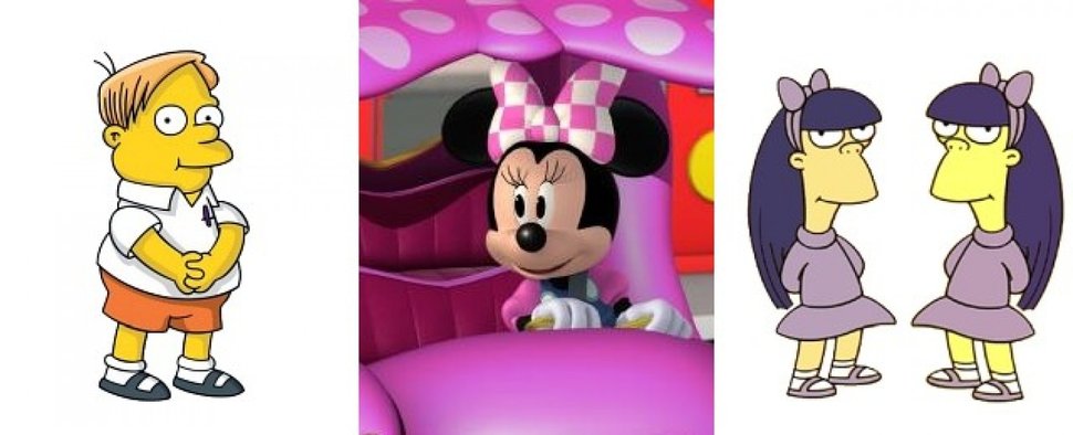 Bekannte Rollen von Russi Taylor: Martin Prince, Minnie Mouse sowie Sherri und Terri – Bild: Disney