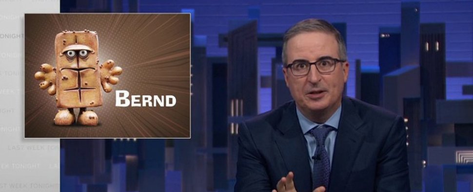 Bernd das Brot war Thema in „Last Week Tonight with John Oliver“ – Bild: HBO/Screenshot