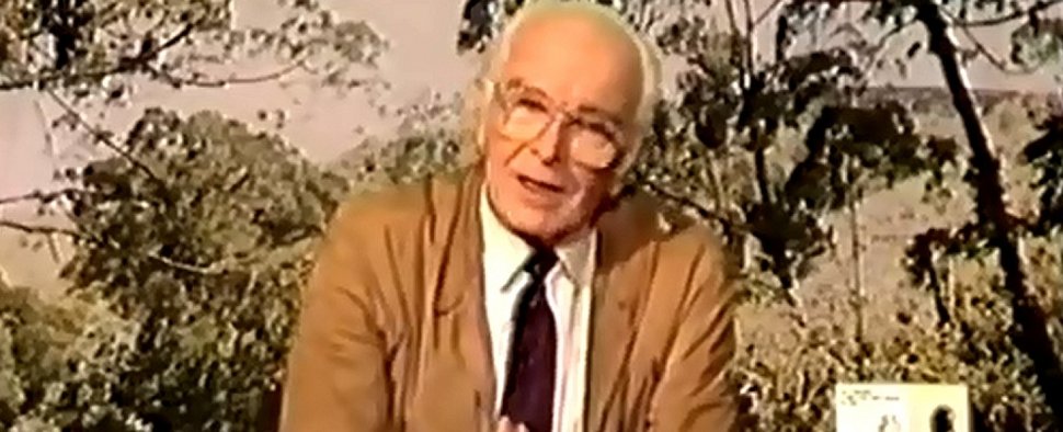 Bernhard Grzimek moderierte „Ein Platz für Tiere“ von 1956 bis 1987 – Bild: YouTube/Screenshot