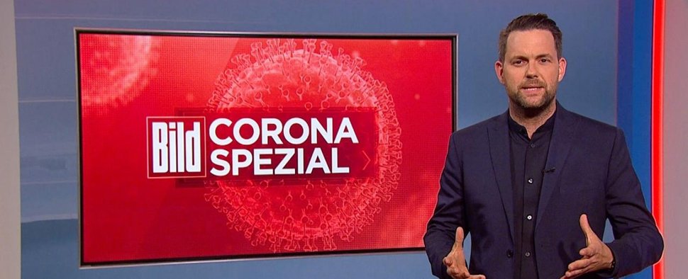 Das „BILD Corona Spezial“ mit Matthias Killing – Bild: BILD/Sat.1