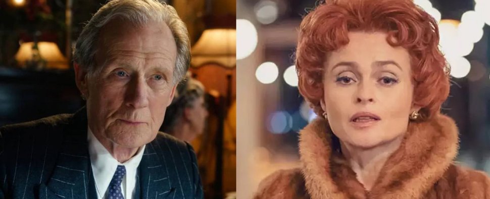 Bill Nighy (l.) und Helena Bonham Carter in „California Avenue“ vereint – Bild: Netflix/Prime Video