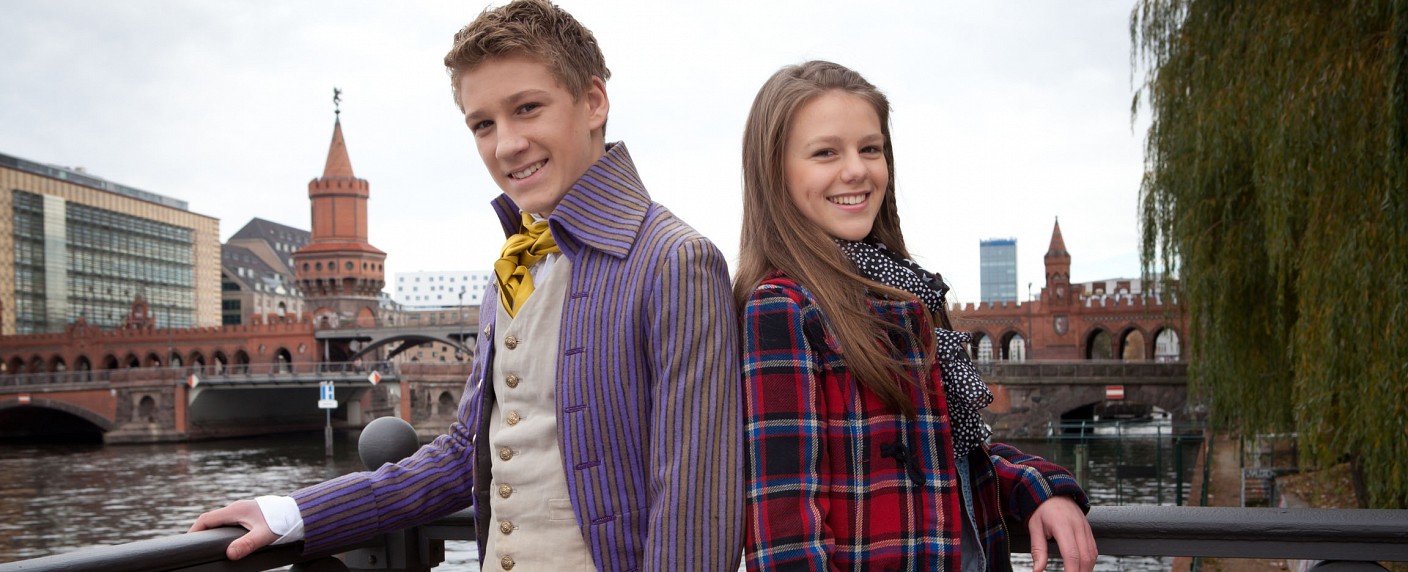 „Binny und der Geist“: Disney Channel startet eigenproduzierte Serie – Mischung aus Krimi und Comedy mit Johannes Hallervorden – Bild: Conny Klein/​Disney Channel