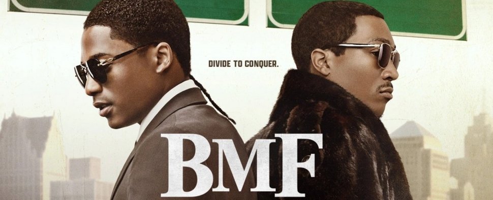 "BMF": Trailer und Termin für die zweite Staffel um die "Black Mafia Family" – Drogenmafia mit Hip-Hop-Erfolgen im Detroit des letzten Jahrhunderts – Bild: Starz