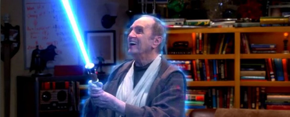 Bob Newhart als Obi-Wan Kenobi Traumgestalt in „The Big Bang Theory“ – Bild: CBS