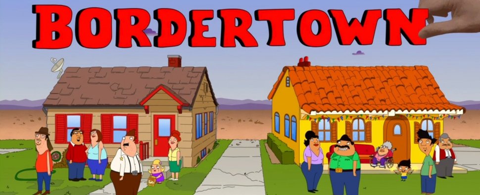 "Bordertown": Späte Deutschlandpremiere bei ProSieben Fun – Animierte Comedy über Migration, Nachbarn und Außerirdische – Bild: FOX