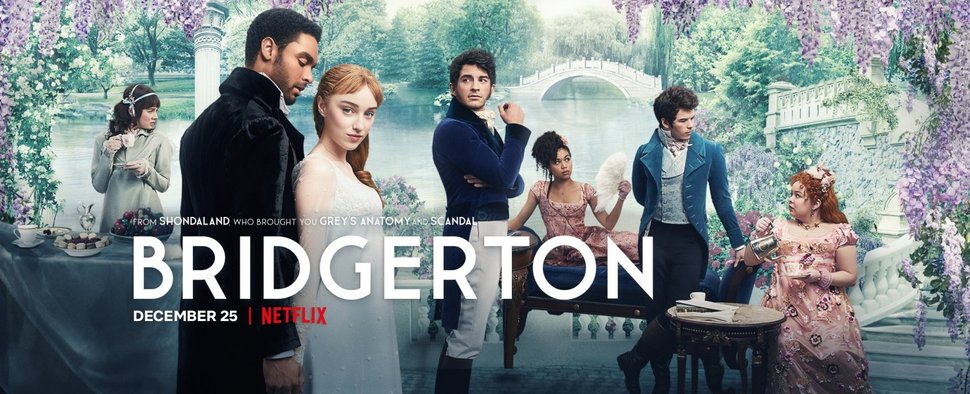 Das Promo-Poster zu „Bridgerton“ – Bild: Netflix