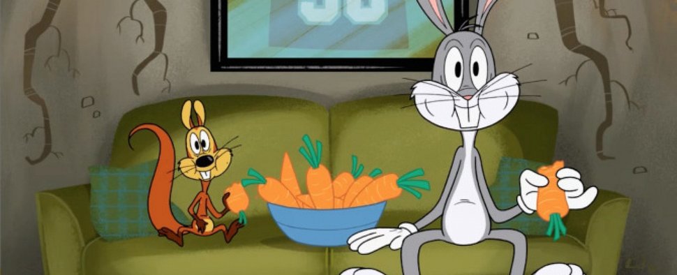 Bugs Bunny (r.) und Squeaks the Squirrel (l.) – Bild: Cartoon Network/Warner Bros.