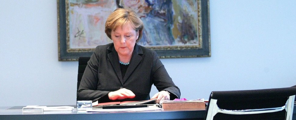 Bundeskanzlerin Angela Merkel – Bild: TVNOW/Andreas Friese
