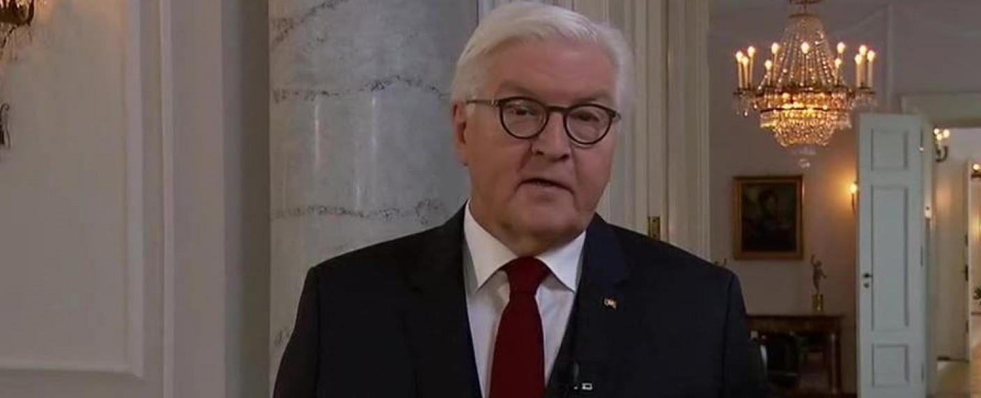 Corona: Steinmeier hält Fernsehansprache – Sat.1 verlängert Corona-Berichterstattung bis Ende April – Bild: ARD/​Screenshot