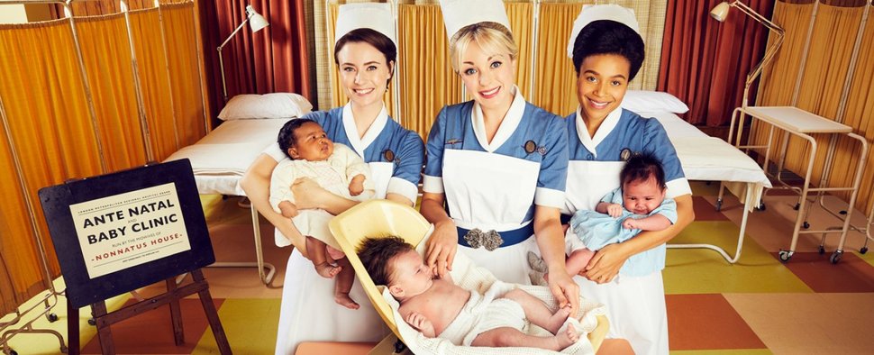 Der Cast der achten Staffel „Call The Midwife“ – Bild: BBC