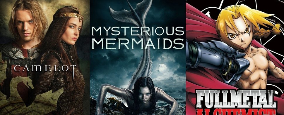 Letzte Binge-Chance im März: Diese Serien fliegen bei Amazon & Netflix raus – Unter anderem "Camelot", "Mysterious Mermaids" und "Fullmetal Alchemist" betroffen – Bild: Starz/Freeform/FUNimations Productions