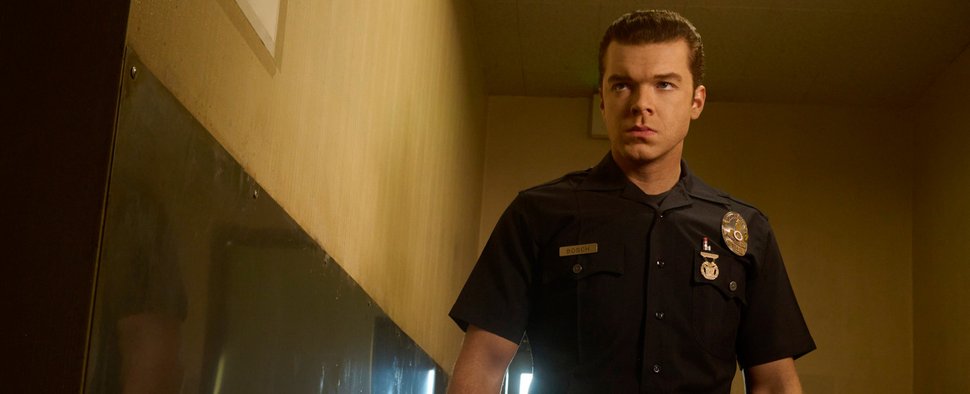 Cameron Monaghan als Rookie Harry Bosch im Prequel „Start of Watch“ – Bild: Amazon/MGM+