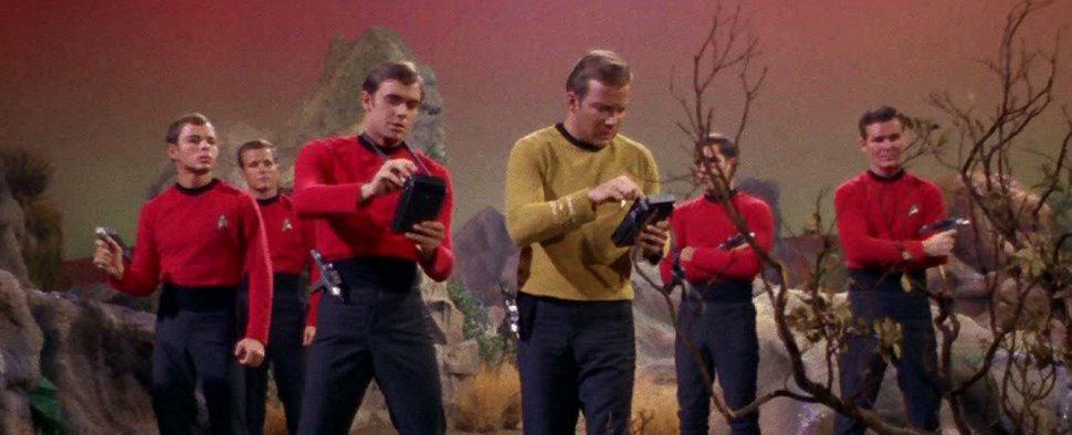 Zum Tode verurteilte „Redshirts“ in „Raumschiff Enterprise“ – Bild: CBS Paramount Television (Screenshot)