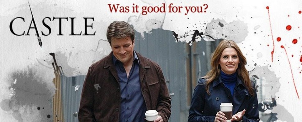 Richard Castle (Nathan Fillion) und Kate Beckett (Stana Katic) in „Castle“ – Bild: ABC